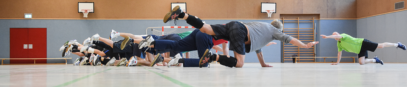 Männergymnastik beim TV Gronau Foto: Anne Brand Maennergymnastik