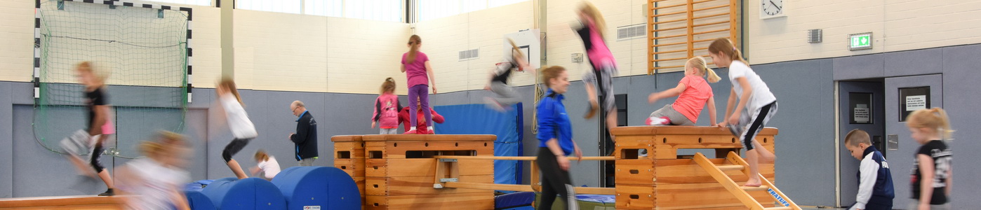 Kinderturnen im TV Gronau Foto: Anne Brand Kinderturnen im TV Gronau