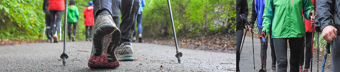 Nordic Walking beim TV Gronau Foto: Anne Brand Nordic Walking beim TV Gronau Foto: Anne Brand